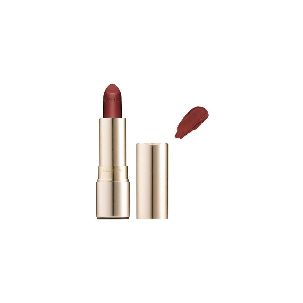 Clarins 0.1 Joli Rouge Velvet Lipstick #706V Fig