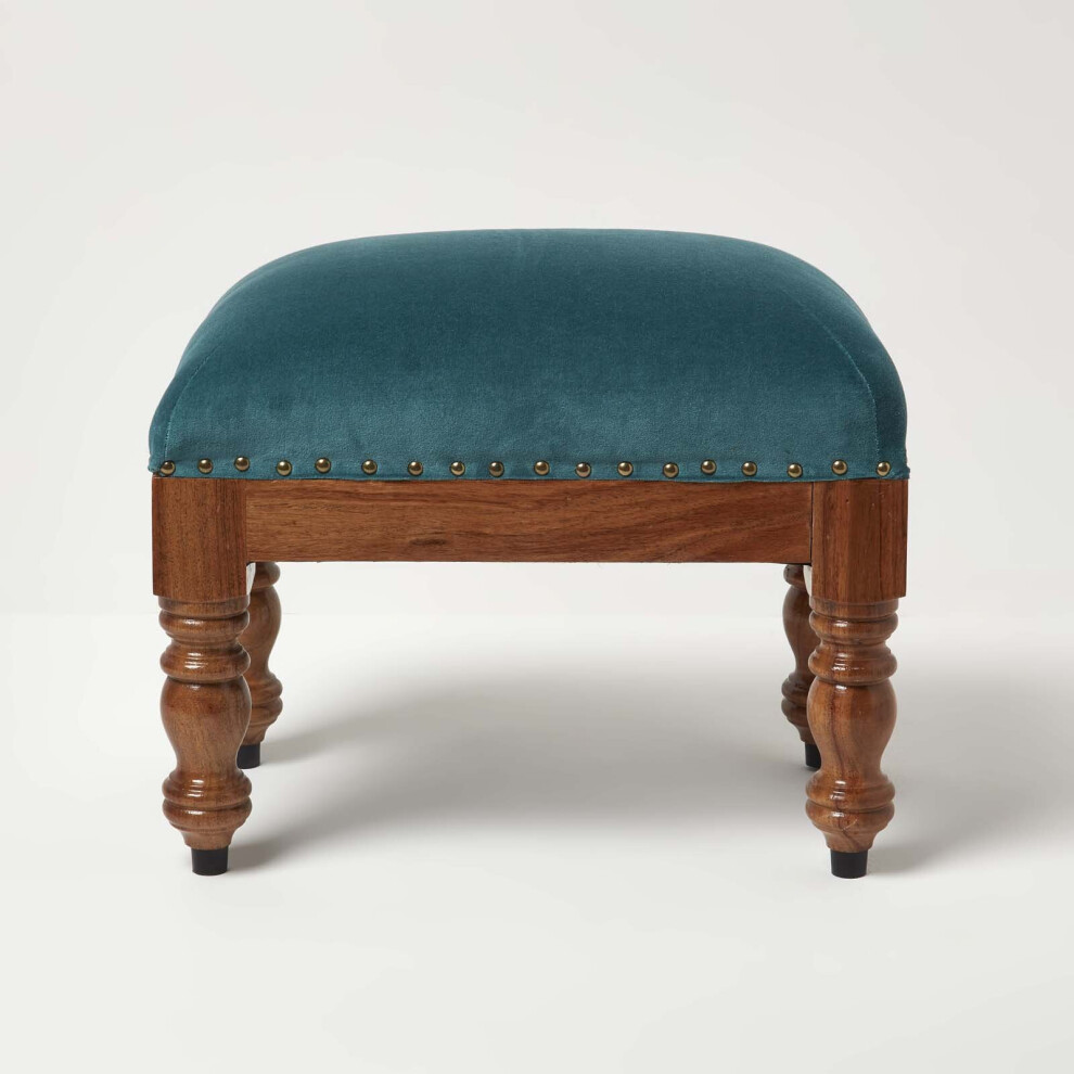 (Green, 50 x 30 x 40 cm) Mable Velvet Footstool-image-OPC-PBXNHNM-NEW