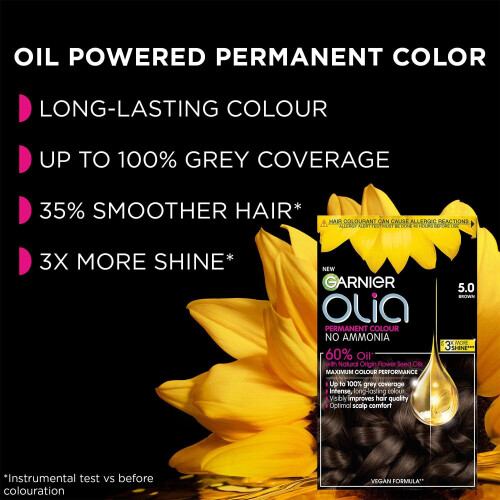 Garnier Garnier Olia Permanent Hair Colour, 6.60 Intense Red 1