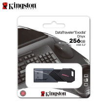 Kingston 256GB Onyx Gen 1 USB 3.2 Flash Drive Memory Stick Black