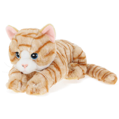 Keel Toys Kitten Ginger 22cm Stuffed Soft Toy Plush Keeleco Cuddle Cat