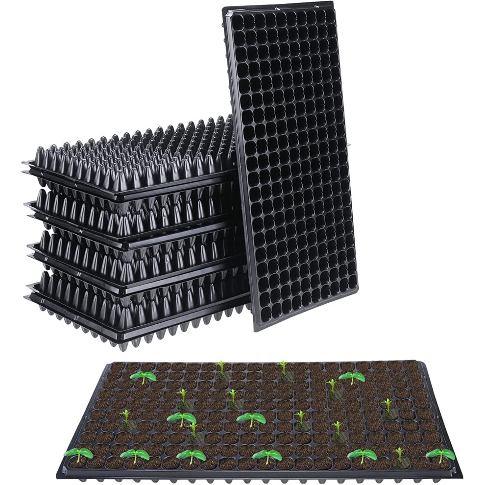 20 Set Cell Seedling Tray Seed Starter Tray Cell Gardening Germination Trays