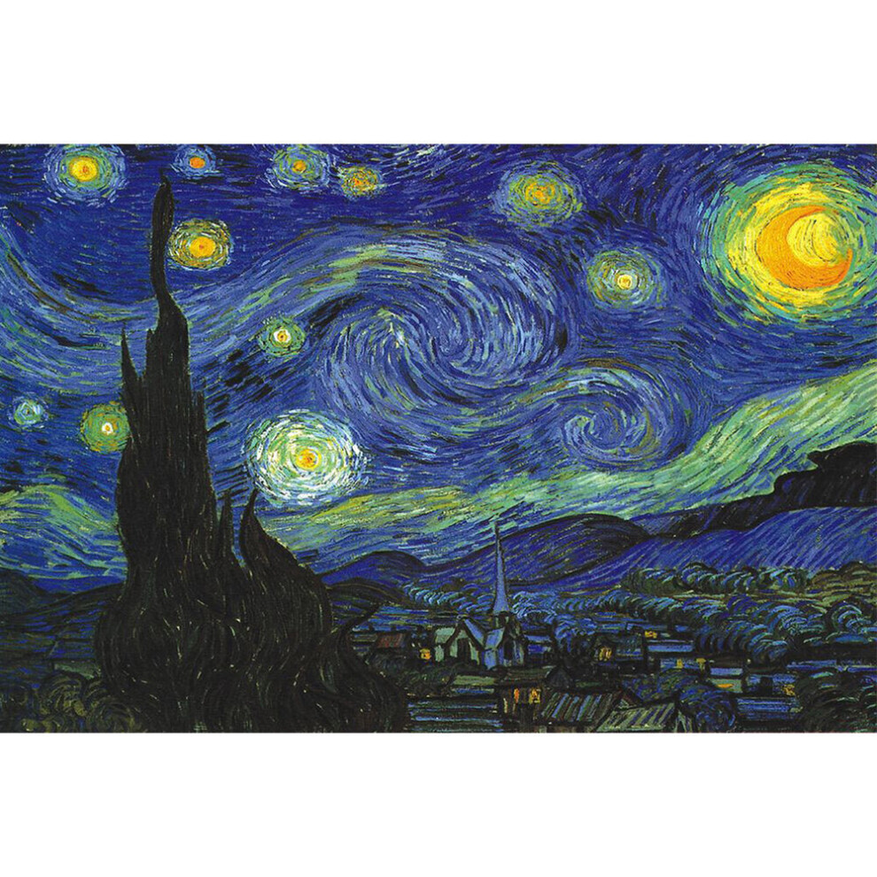 (Starry Sky) 1000 Pcs Jigsaw Puzzle DIY Landscape Jigsaw Puzzle Toy Home Decorations Educational Games Toys Gifts for Adults Children Kids