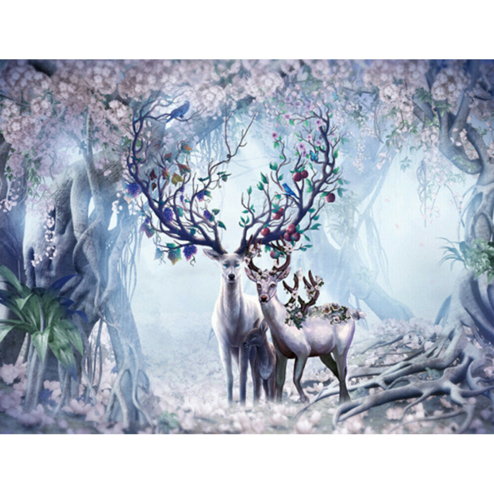 (Antelope) 1000 Pieces Of Puzzle Adult Decompression Scenery Series Jigsaw Puzzle Toy