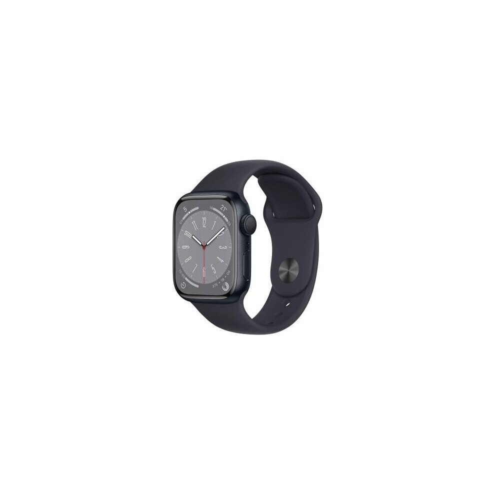 Apple Watch Series8 41mm Midnight AC/Midnight SB EU MNP53CS/A