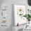 (White Frame White Mount, A3 Pic (A2 Frame)) White Stardust Glitter Sparkle Picture Frames Photo Frames Poster Frame With Multicolored Mounts 2