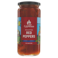Cypressa Roasted Red Peppers  465g ( pack of 6 )