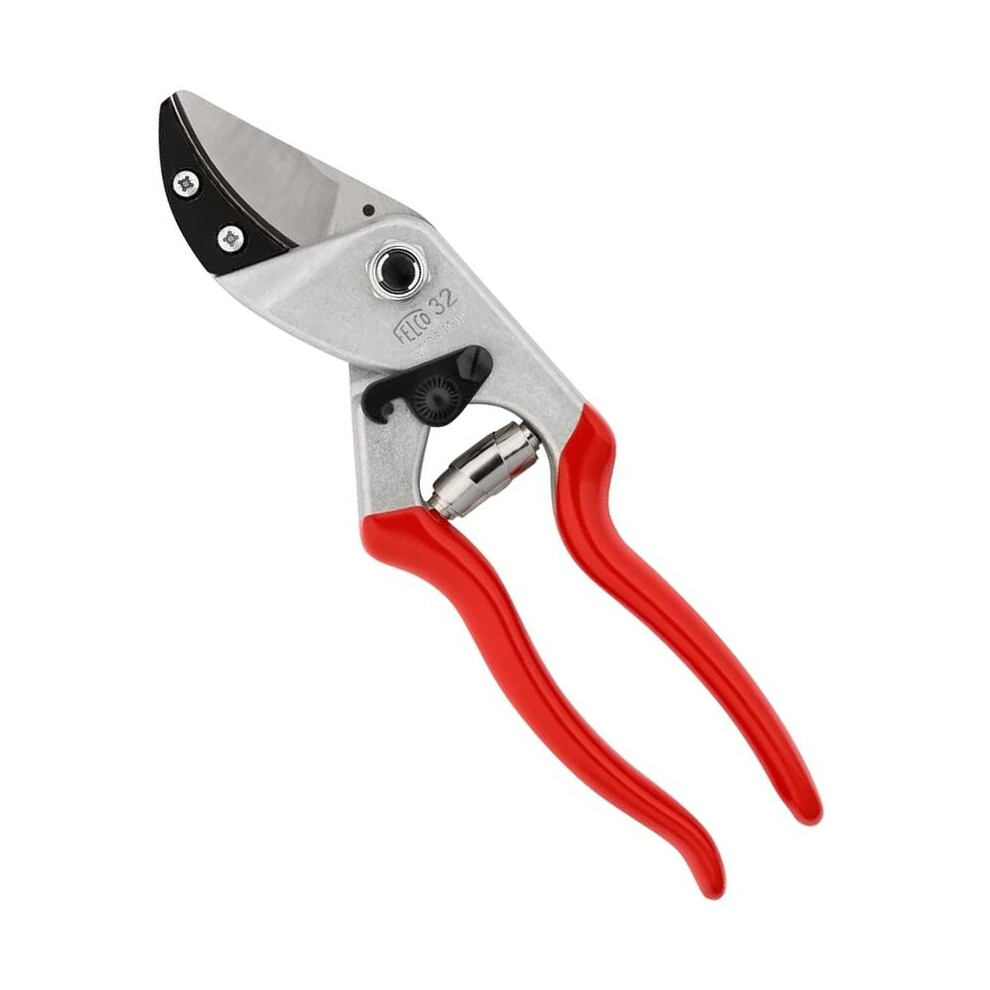 Felco Model 32 Anvil Secateurs - Hard Dead Wood Pruners Professional Swiss Made