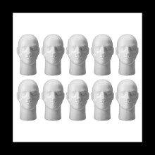 10X Male Female Foam Styrofoam Mannequin Manikin Head Stand Model Wig Hat Display