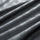 (Single) Satin Stripe Duvet Cover Charcoal Grey Bedding Set 4