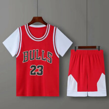 (red, 150cm) Michael Jordan children's jersey set