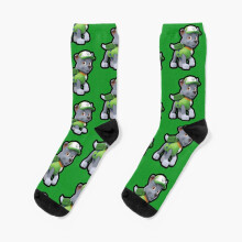 Dress Socks Rocky PAW Patrols Novelty Fancy Crazy Pattern Crew Casual for Men Women