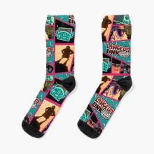 Dress Socks Lancelot Link Secret Chimp Novelty Fancy Crazy Pattern Crew Casual for Men Women
