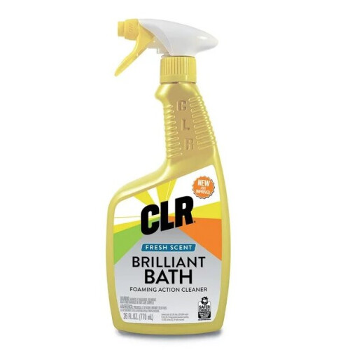CLR Brilliant Bath Foaming Bathroom Cleaner Spray For Use On Toilet