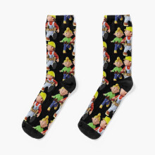 Dress Socks Bob the builder Novelty Fancy Crazy Pattern Crew Casual for Men Women