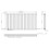 Anthracite Designer Radiator Horizontal Oval Column Double Panel Rad 600x1200mm 7