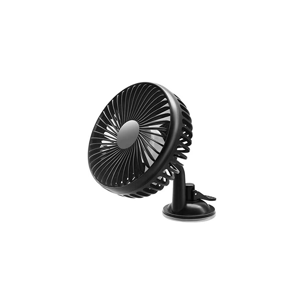 Car Fan, Usb Fan, 12V/24V Universal 360Â¡Ã£Rotating Car Cooling Fan (Sucker Fan) 8366089221074