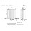 Anthracite Designer Radiator Horizontal Oval Column Double Panel Rad 600x420mm 9