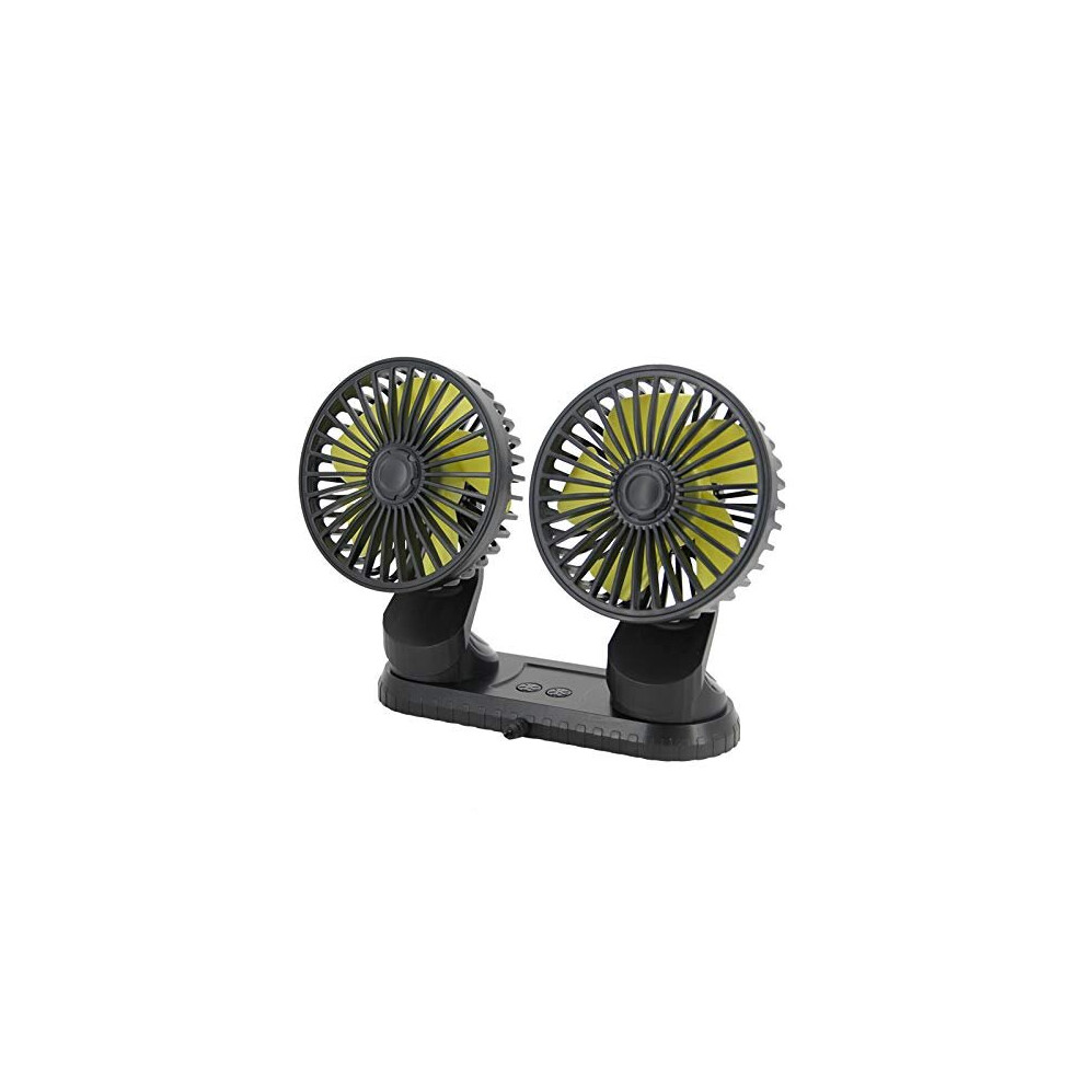 Dual-Head Car Fan 5V Electric Auto Cooling Fan Vehicle Mounted Usb Fan 8366089221036
