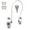 Window Cable Restrictor Lock with Screws Child & Baby Safety Security  (White) 2