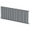 Anthracite Designer Radiator Horizontal Oval Column Single Panel Rad 600x1560mm 6