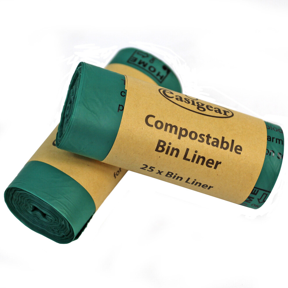 Easigear 5-6L Compostable Bin Liners