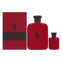 Ralph Lauren Polo Red 2 Piece Gift Set: Edt 125ml - Edt 15ml for Men