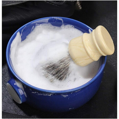 Shaving Bowl, Large Capacity Ceramic Soap Cup Soap Bowl 2