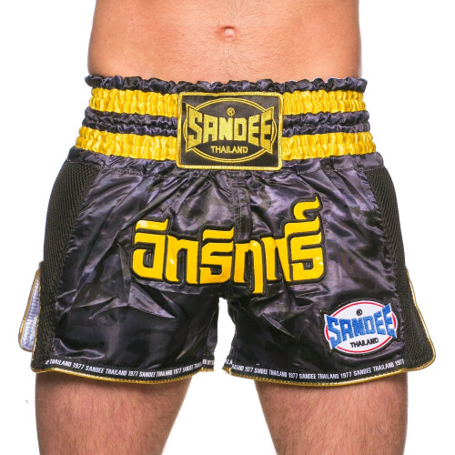 (Red/Gold, Extra Large) Sandee Supernatural Thai Shorts 2
