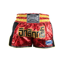 (Red/Gold, Large) Sandee Supernatural Thai Shorts