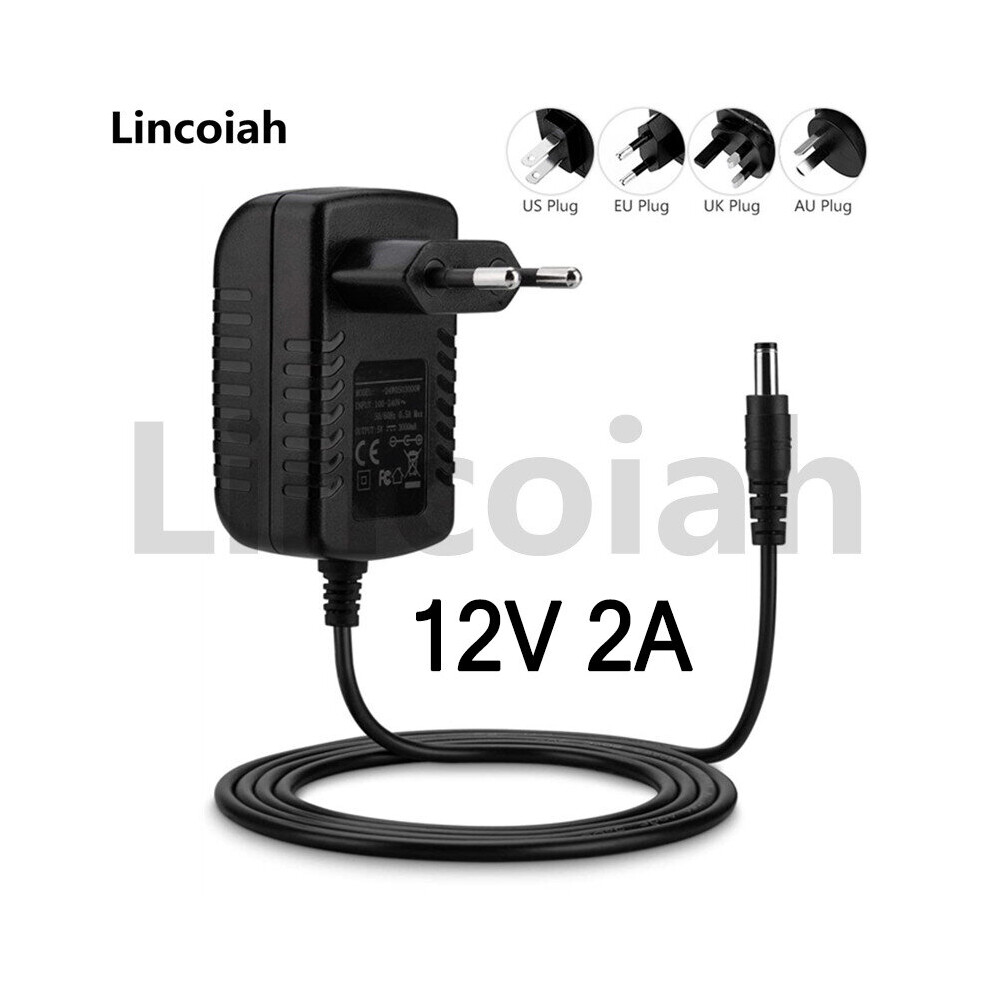 (A-12V 2A Us Dc3.5-1.35) Dc 12V 2A Power Adapter Charger Adapter For Laptop Medion S2217 4855672938788