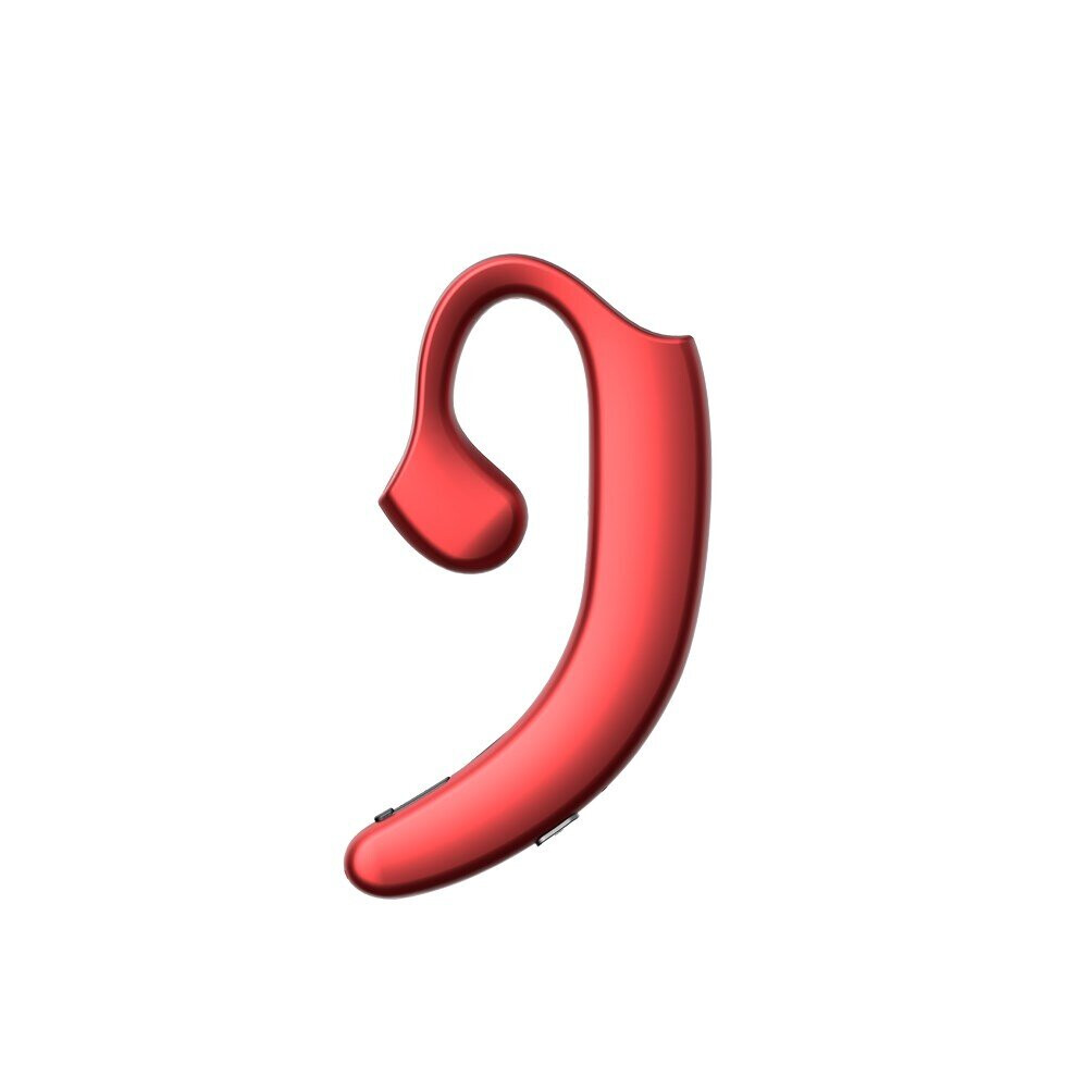 (A-) Newest Bluetooth 5.0 Wireless Earphone Stereo Handsfree Call Business Headset With Mic Earbud Earphone For Iphone Samsung Red 4851204934730