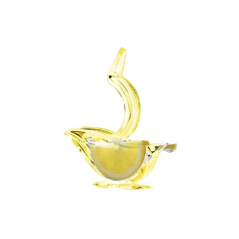 (a-Yellow) Acrylic Lemon Slice Juicer Bird Shape Manual Lemon Clip Squeezer Convenient Fruit Juice Gadget Manual Kitchen Juicers Accessory-image-OPC-PBYQYQ8-NEW