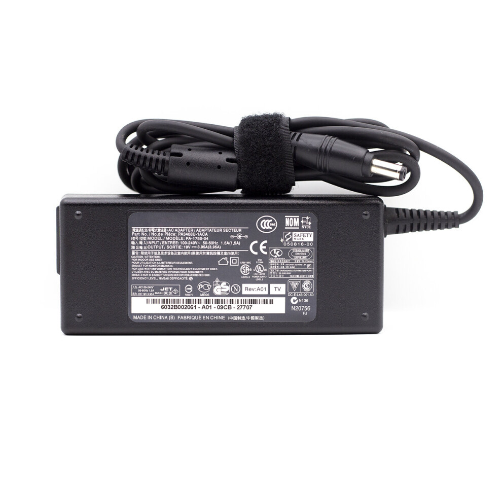 (A-No Power Cord) 19V 3.95A 75W Pa3468u-1Aca 5.5X2.5mm Ac Adapter For Toshiba Satellite A105-S3611 L350 M60-103 L730 Pa3468u-1Aca Adp-75Sb Ab 4855672966743
