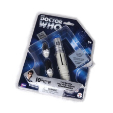 (Doctor Who 10th Sonic Screwdriver Model ) Doctor Who The 10th 12th Sonic Screwdriver Model Light Sounds Toy Gift