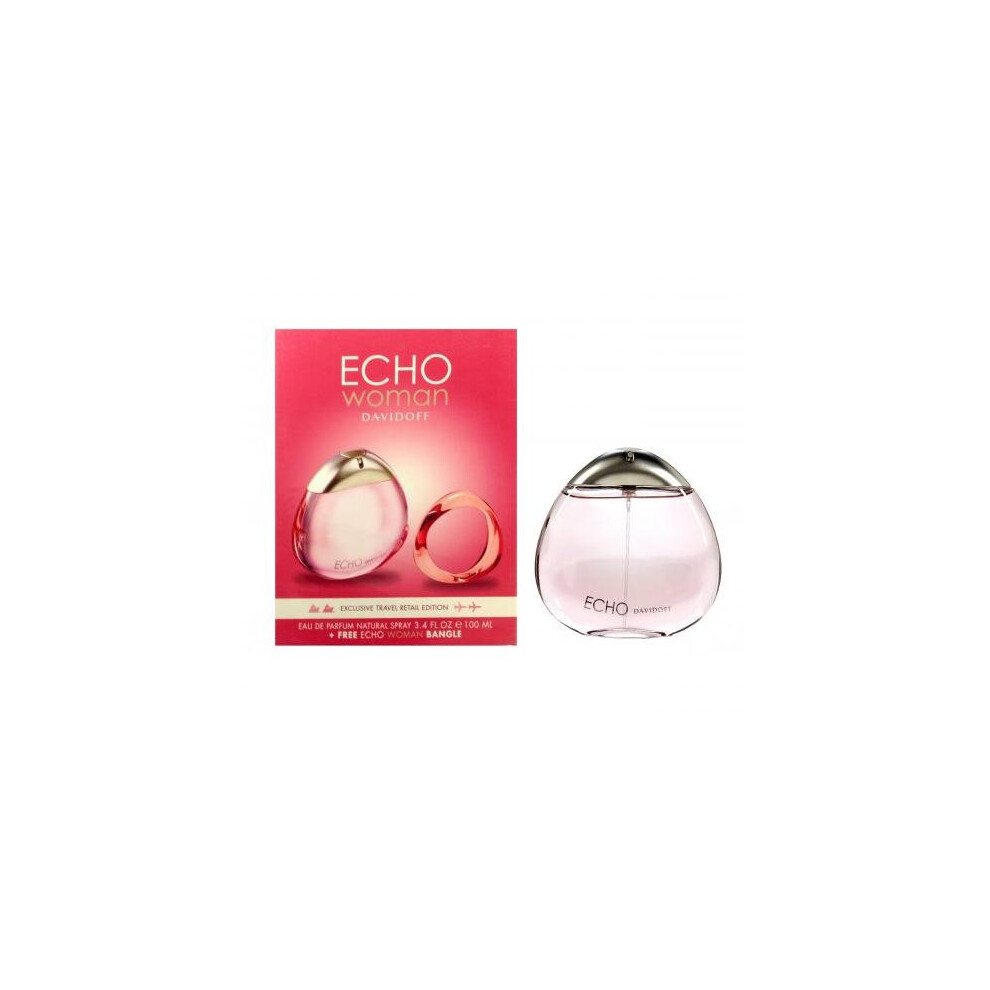 Echo 2 Pcs Set For Women: 3.4 Edp Sp + Bangle