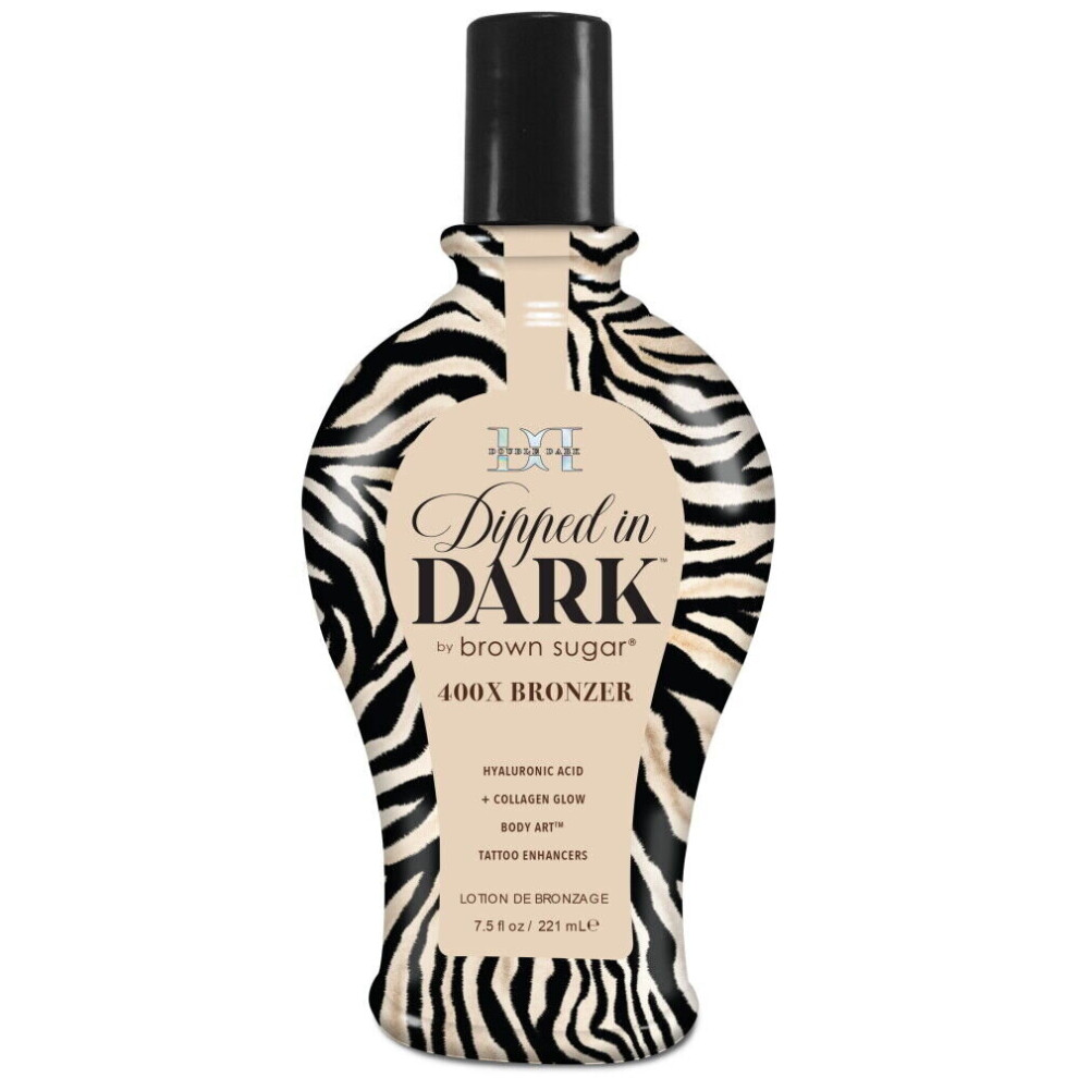 (300ml) Tan Incorporated Double Dark Dipped In Dark Bronzer Sunbeds Accelerator Lotion