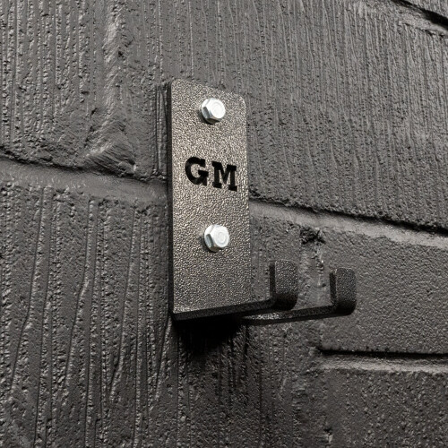 (1 Bar Storage Rack) GYM MASTER Vertical Wall Mounted Olympic 2" Barbell Storage Hanging Rack 1