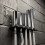(5 Bar Storage Rack) GYM MASTER Vertical Wall Mounted Olympic 2" Barbell Storage Hanging Rack 3