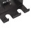 (2 Bar Storage Rack) GYM MASTER Vertical Wall Mounted Olympic 2" Barbell Storage Hanging Rack 4
