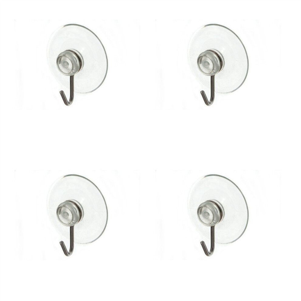 Suction Sucker Window Hooks Clear Wire Hook 32Mm ( Pack Of 40 ) 4761106693492