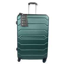(D.Green, Large) Hampton & Stewart Suitcase Hardshell Lugguage