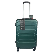 (D.Green, Medium) Hampton & Stewart Suitcase Hardshell Lugguage
