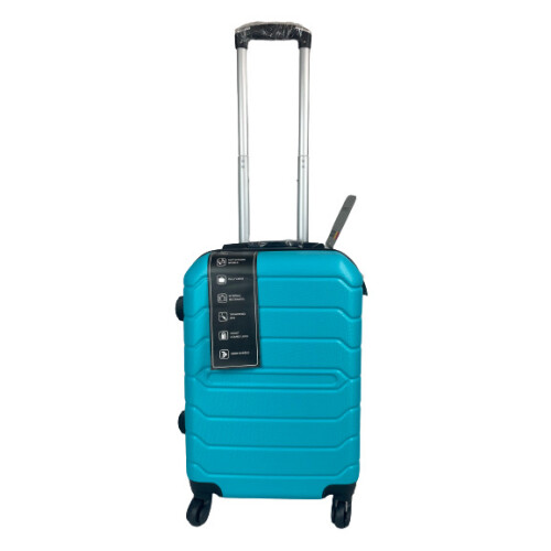 (L.Blue, Small) Hampton & Stewart Suitcase Hardshell Lugguage