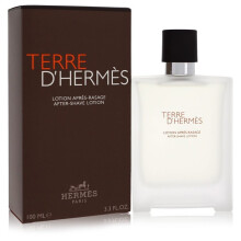 Hermes Terre D'Hermes 100ml Aftershave - Soothing, Woody Mineral Scent with Citrus Top Notes