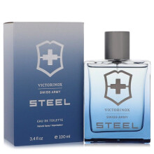 Swiss Army Steel by Swiss Army Eau De Toilette Spray 3.4 oz