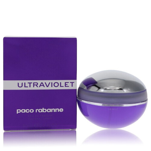 Paco Rabanne Ultraviolet Woman 80ml EDP Spray – Bold Floral, Oriental & Woody Scent for Evening Wear