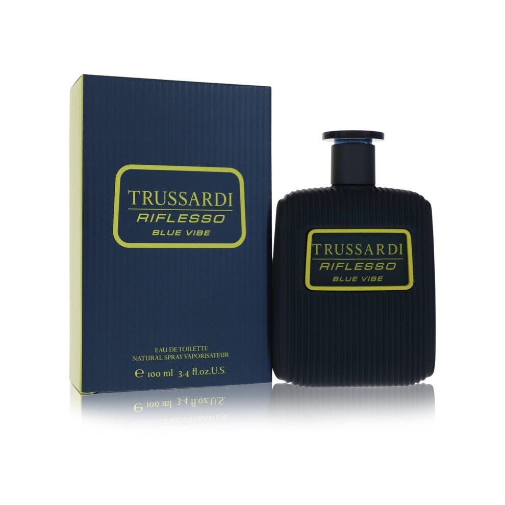 Trussardi Blue Riflesso Vibe Eau De Toilette Spray 100Ml