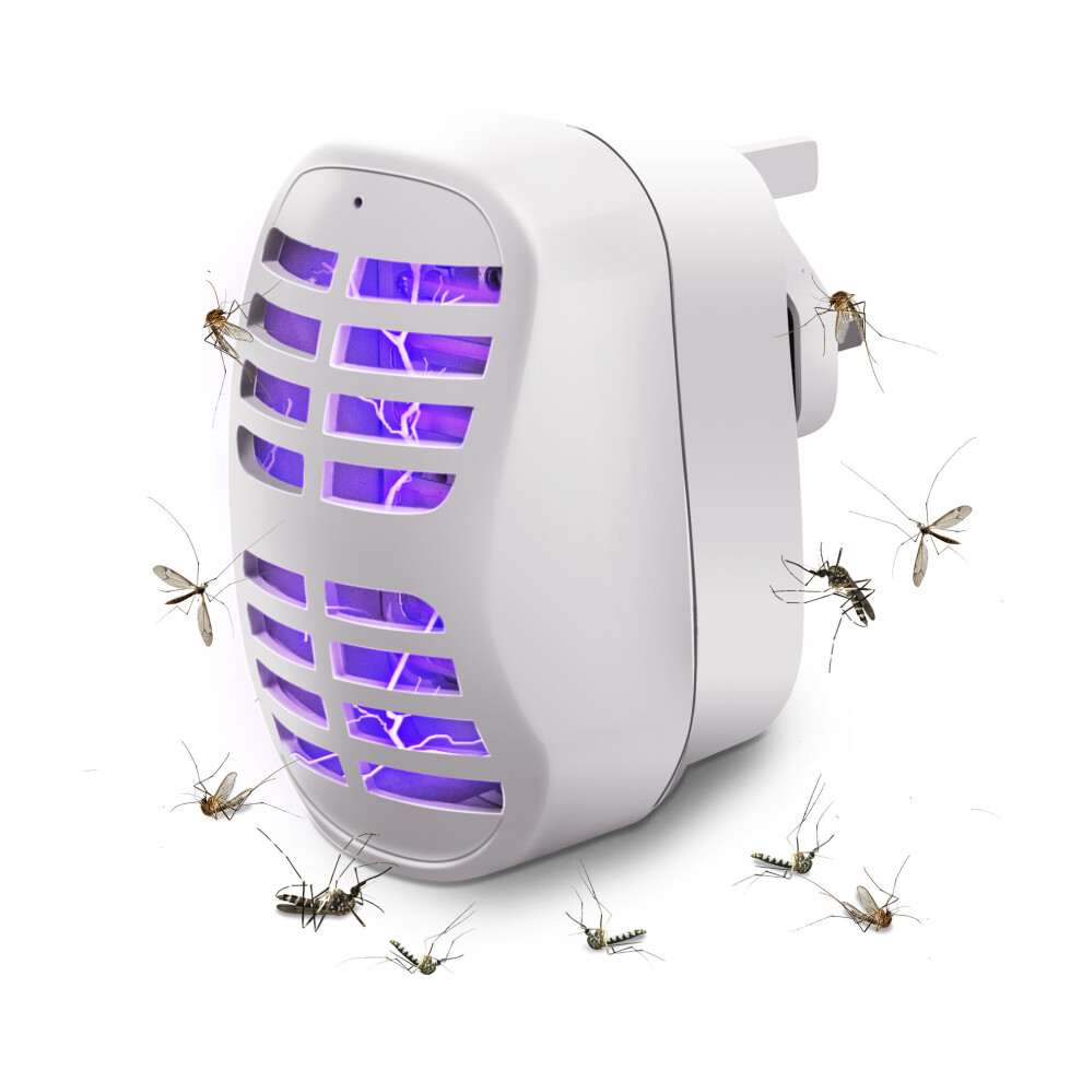 ( Plug-In Bug Zapper) Electric Bug Zapper Mosquito Fly UV Light Killer