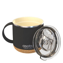 Asobu Infinite Double Wall Vacuum Insulated Mug Black 470ml